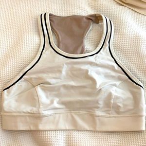 Lulu Lemon White Sports Bra Size L